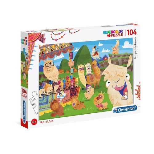 Clementoni No ProbLLAMA Puzzle 104 pezzo(i)
