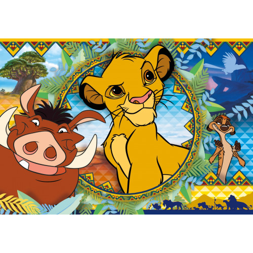 Clementoni Lion King Puzzle 104 pezzo(i)