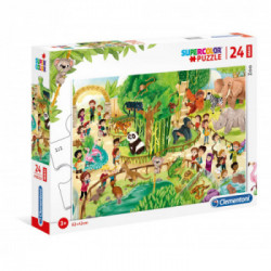 Clementoni Zoo Puzzle 24 pezzo(i)