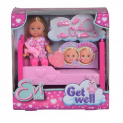 Evi Love con morbillo