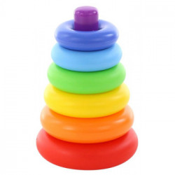 Piramide ad anelli impilabile, 7 pz