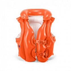 Intex 58671EU galleggiante da piscina e da spiaggia Arancione Gilet da nuoto Monocromatico Vinile