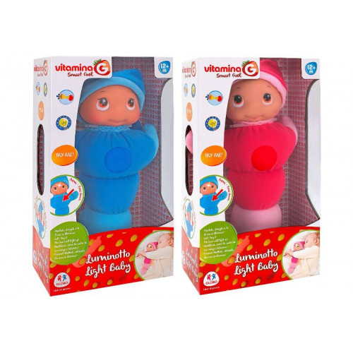 BAMBOLOTTO LUMINOTTO B/O C/L/S 28.5 CM TRY ME 2COL