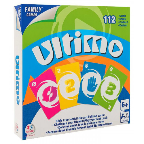 GLOBO Family Games Carte Da Gioco Ultimo 110 Carte