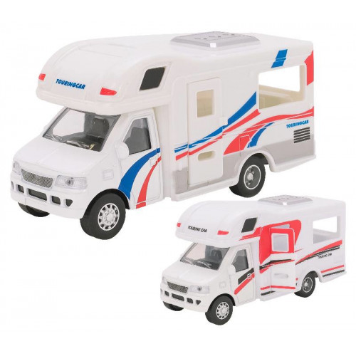 GLOBO Camper Die Cast Retrocarica 12.5Cm 2 Col...