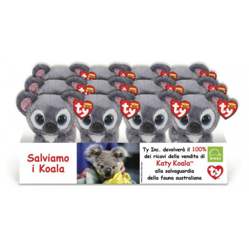 BEANIE BOOS 15cm KATY KOALA