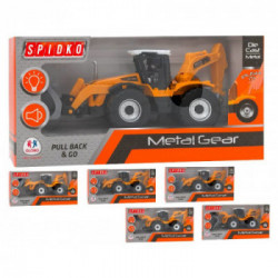 GLOBO Veicoli Lavoro Tryme B/O D Cast Retroc 1:50 6 Ass