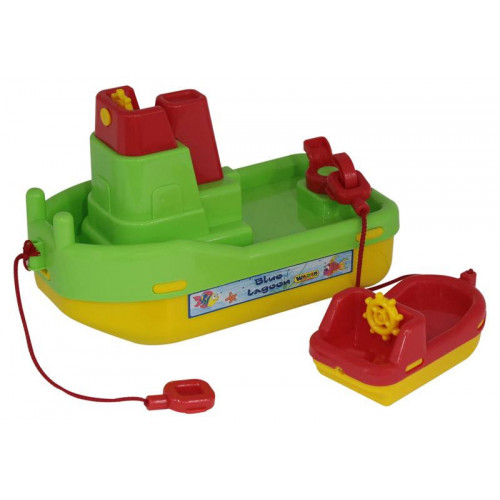 Rimorchiatore con dingey