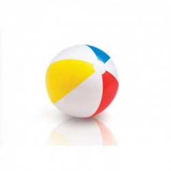 Intex 59020 pallone da spiaggia Blu, Rosso, Bianco, Giallo Vinile 51 cm