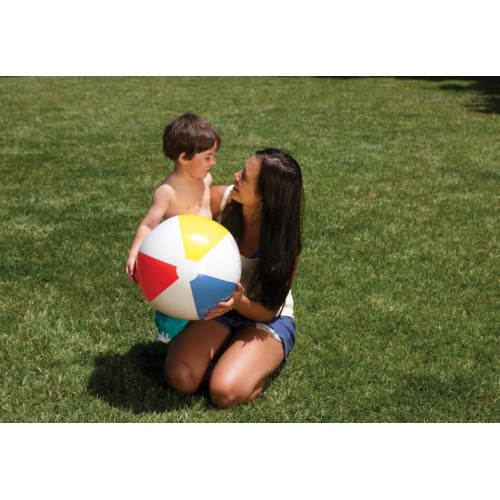 Intex 59020 pallone da spiaggia Blu, Rosso,...