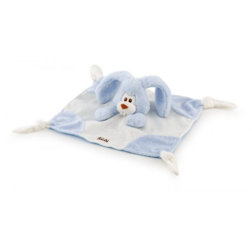 Coniglio Doudou Cremino azzurro S