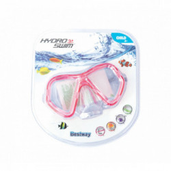 Bestway 22048 maschera per immersioni Policarbonato Rosa, Blu, Rosso, Trasparente Bambino