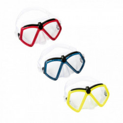 Bestway 22040 maschera per immersioni Policarbonato Nero, Blu, Giallo Bambino