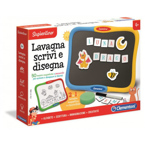 Clementoni Lavagna Scrivi E Disegna