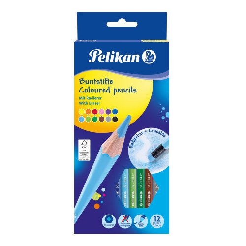Pelikan 700689 pastello colorato 12 pezzo(i)...