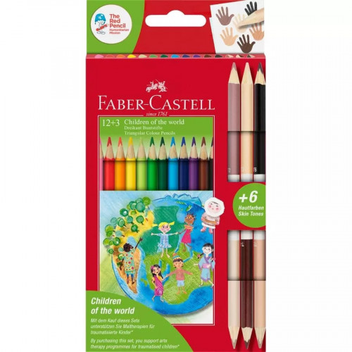 Faber-Castell 201744 pastello colorato 15...