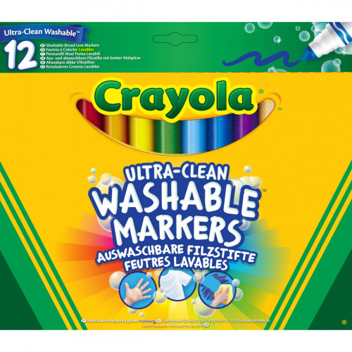 Crayola 58-8340 marcatore Multicolore 12 pezzo(i)