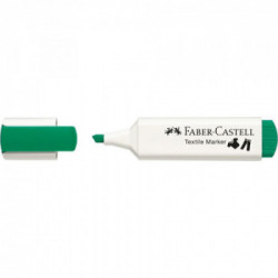 Faber-Castell 159520 marcatore permanente Nero, Blu, Verde, Rosso, Giallo Punta smussata 5 pezzo(i)