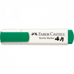 Faber-Castell 159520 marcatore permanente Nero, Blu, Verde, Rosso, Giallo Punta smussata 5 pezzo(i)