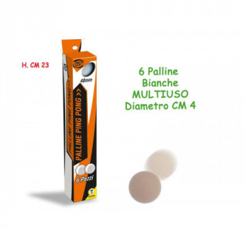 PALLINE MULTIUSO 40MM 6PZ