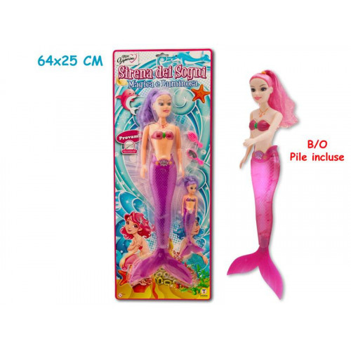 MAGICA SIRENA LUMINOSA 2 ASS
