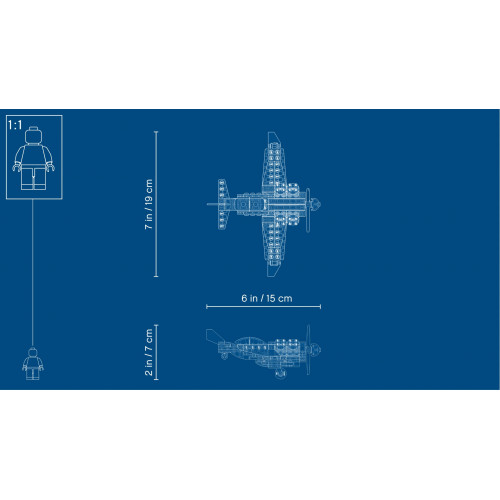 LEGO Creator Aereo a elica - 31099