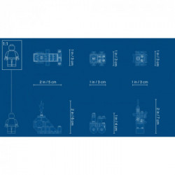 LEGO Classic Mattoncini blu creativi - 11006