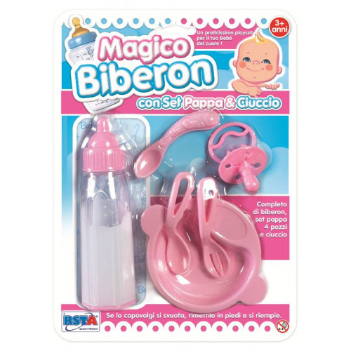 BLISTER 4 PEZZI BIBERON E ACC. PAPPA