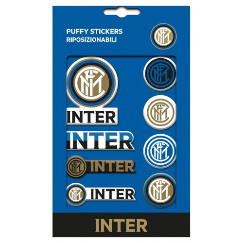 PUFFY STICKERS LOGO INTER