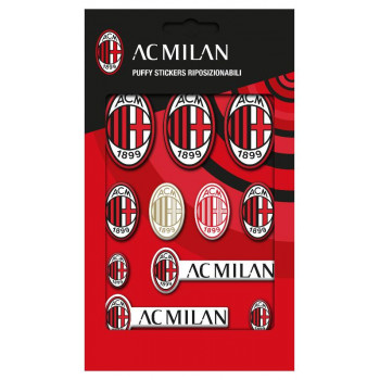 PUFFY STICKERS LOGO MILAN
