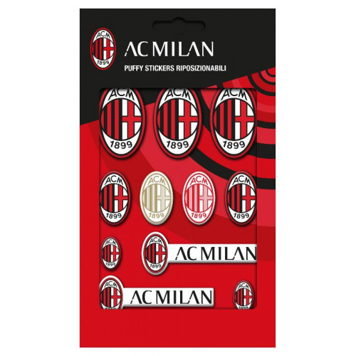 PUFFY STICKERS LOGO MILAN