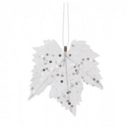 confezione 6 pezzi foglia d'acero bianco