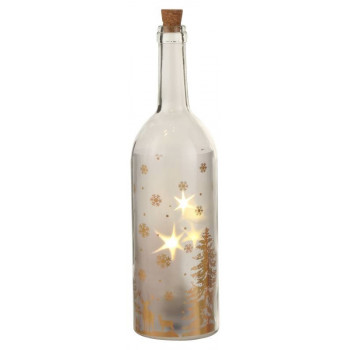 bottiglia con led a batteria