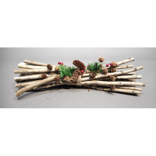 FASCINA LEGNI C/PIGNE 48CM