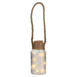 bottiglia 10 led a batteria con corda