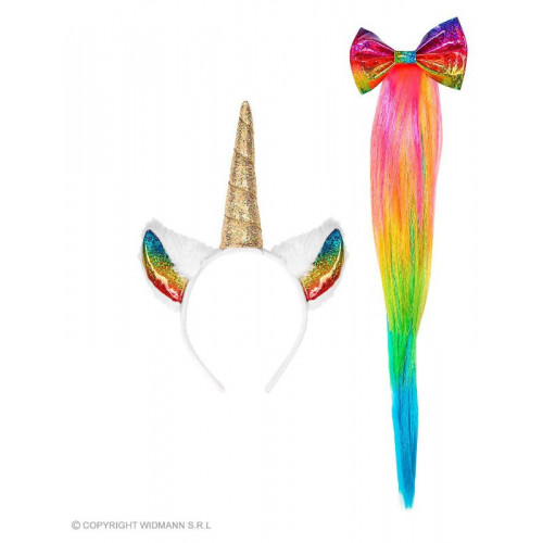 WIDMANN Unicorno (Copricapo, Coda)