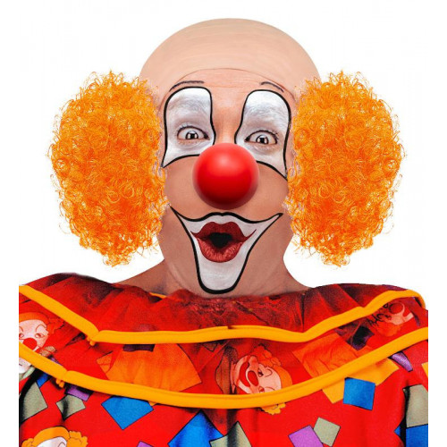WIDMANN Calotta Clown Lusso Con Capelli Ricci...