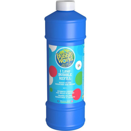 FLACONE RICARICA 1LT PER BOLLE DI SAPONE