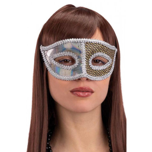 Carnival Toys Maschera In Plastica Con Tessuto...