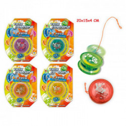 YOYO LUMINOSO CON RITORNO AUTOMATICO 6 COL. ASS