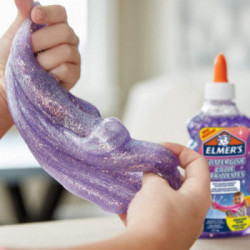 Elmer's - Kit Slime Glitterato con Colla Trasparente, Liquido Magico, Attivatore