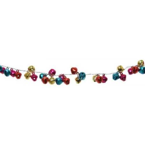 GHIRLANDA CON CAMPANE MULTICOLORE