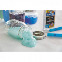 Elmer's - Kit Slime Frosty con Colla Trasparente, Penne Glitterate, Liquido Magico, Attivatore