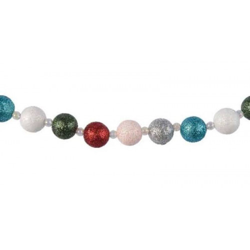 ghirlanda in perle multicolore