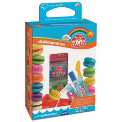 FILA Pasta da modellare Didò Giocacrea Macaron. Confezione 6 pezzi + Accessori