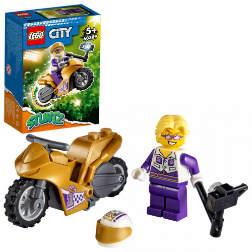 Lego City 60309 - Stunt Bike dei Selfie