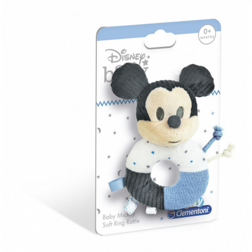 Clementoni Baby Mickey Morbido Anello Sonaglino