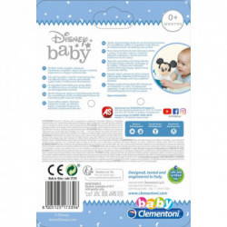 Clementoni Baby Mickey Morbido Anello Sonaglino