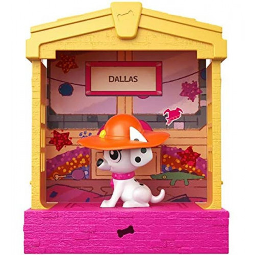 101D Cagnolini Personaggi con Casetta Ass.to