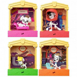 101D Cagnolini Personaggi con Casetta Ass.to